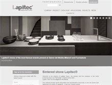 Tablet Screenshot of lapitec.com